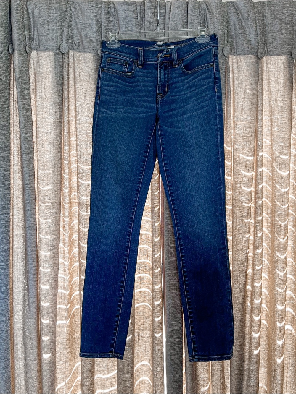 J. Crew Stretch Dark Blue Women's Slim Fit Jeans Size 24